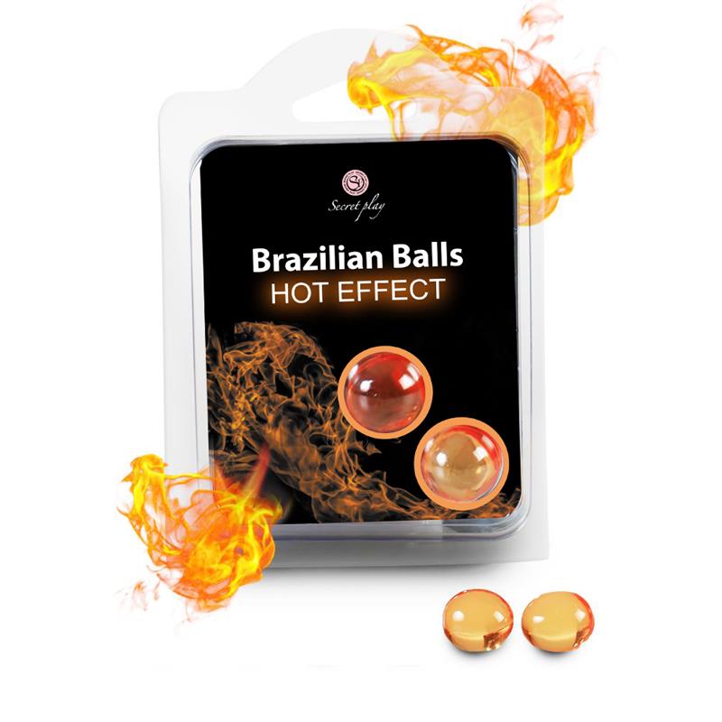 SECRET PLAY - SECRET PLAY SET 2 BRAZILIAN BALLS EFECTO CALOR