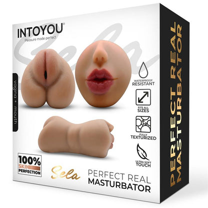 LIKETRUE - SELA VAGINA Y BOCA SUPER REALISTA 635 GR