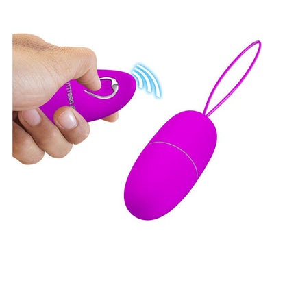 PRETTYLOVE - SELKIE HUEVO VIBRADOR CON CONTROL REMOTO