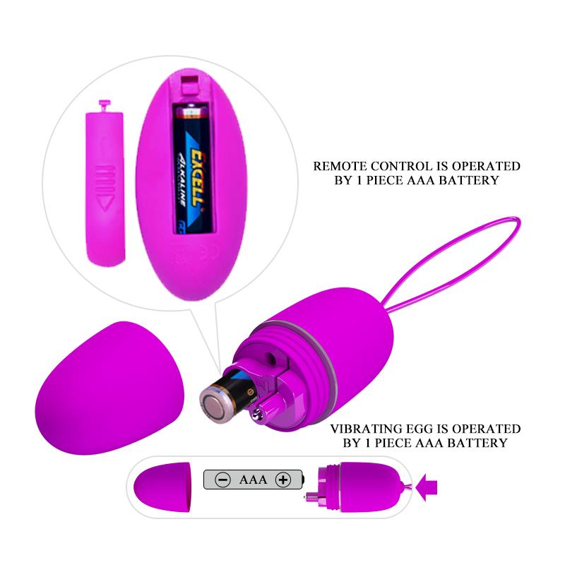 PRETTYLOVE - SELKIE HUEVO VIBRADOR CON CONTROL REMOTO