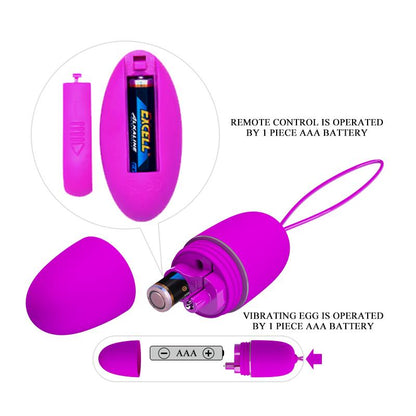 PRETTYLOVE - SELKIE HUEVO VIBRADOR CON CONTROL REMOTO