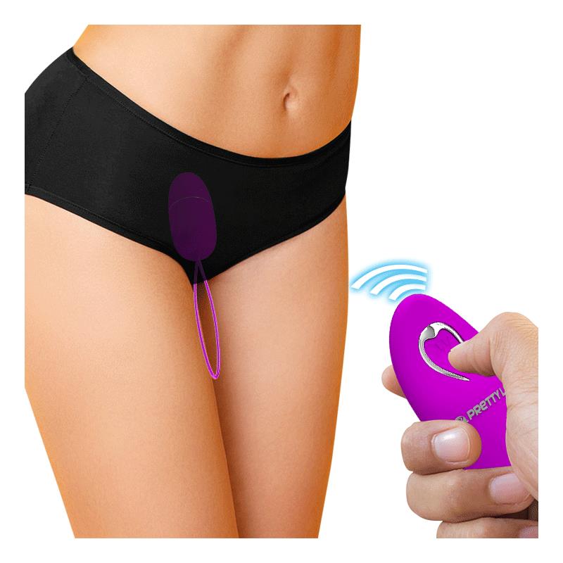 PRETTYLOVE - SELKIE HUEVO VIBRADOR CON CONTROL REMOTO