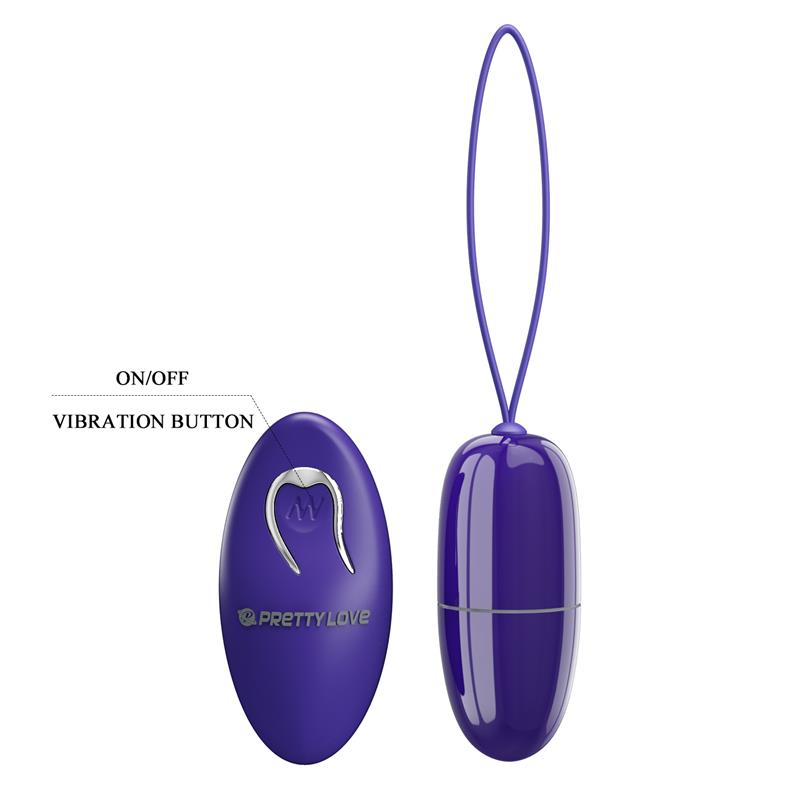 PRETTYLOVE - SELKIE YOUTH HUEVO VIBRADOR CON CONTROL REMOTO