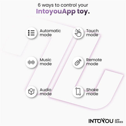 INTOYOU APP SERIES - SENDEL VIBRADOR CON ANILLO DE BOLAS INTERNAS UP AND DOWN Y PULSACIÓN CON APP