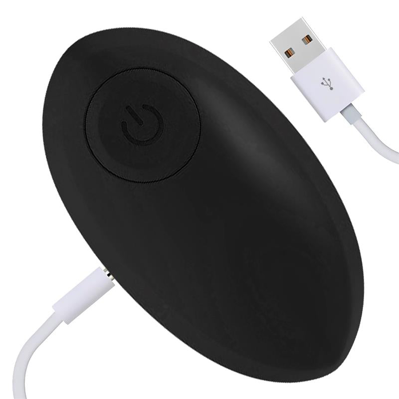 TARDENOCHE - SENSA ESTIMULADOR CONTROL REMOTO USB SILICONA LÍQUIDA NEGRO