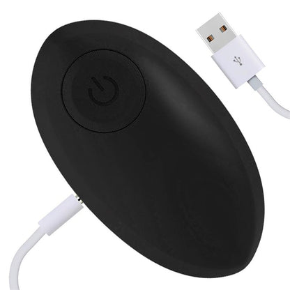 TARDENOCHE - SENSA ESTIMULADOR CONTROL REMOTO USB SILICONA LÍQUIDA NEGRO