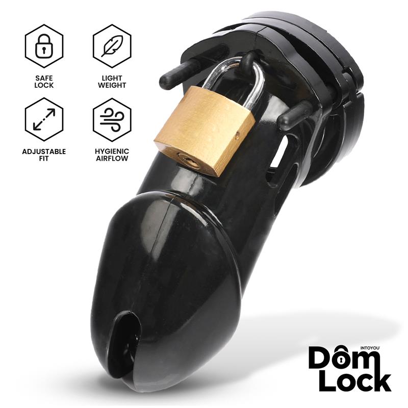DOMLOCK - SENTENCE JAULA PARA EL PENE TALLA M