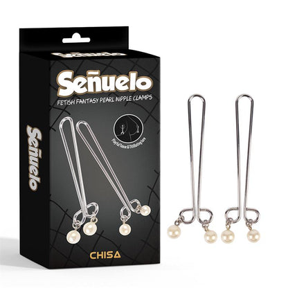 CHISA - SEÑUELO PINZAS PARA PEZONES CO PERLAS