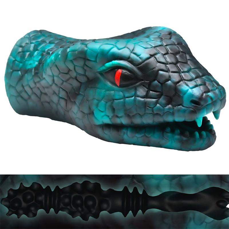 CREATURE COCKS - SERPENTINE MASTURBADOR SERPIENTE SILICONA