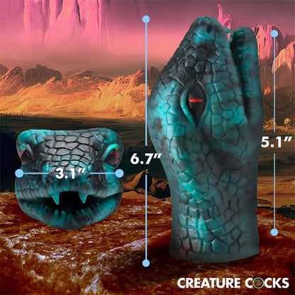 CREATURE COCKS - SERPENTINE MASTURBADOR SERPIENTE SILICONA