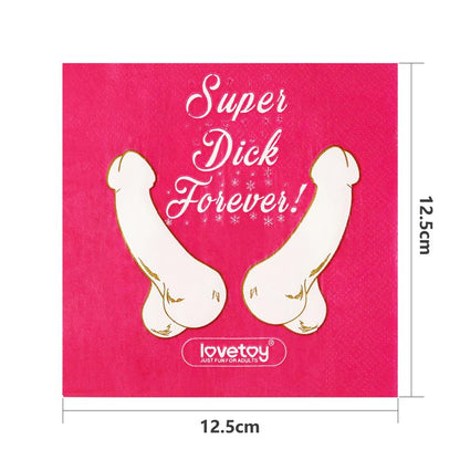 LOVETOY - SERVILLETAS DE FIESTA PACK DE 10
