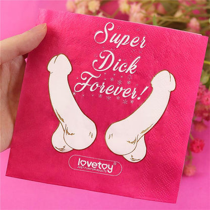 LOVETOY - SERVILLETAS DE FIESTA PACK DE 10