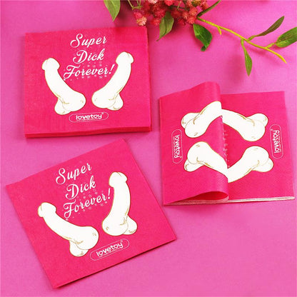 LOVETOY - SERVILLETAS DE FIESTA PACK DE 10