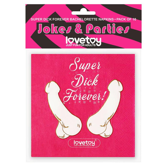 LOVETOY - SERVILLETAS DE FIESTA PACK DE 10