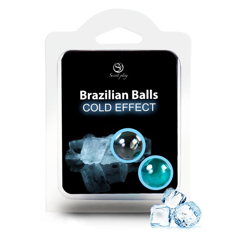 SECRET PLAY - SET 2 BRAZILIAN BALLS EFECTO FRÍO