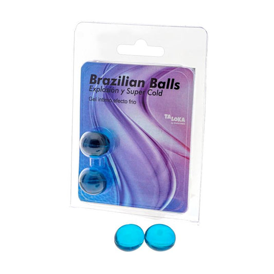 BRAZILIAN BALLS - SET 2 BRAZILIAN BALLS EXCITANTE EFECTO FRÍO
