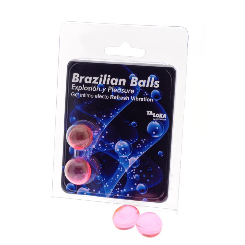 BRAZILIAN BALLS - SET 2 BRAZILIAN BALLS EXCITANTE EFECTO REFRESH VIBRACIÓN