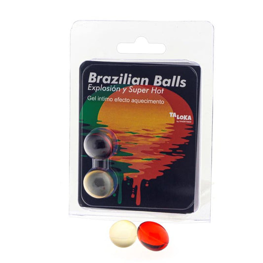 BRAZILIAN BALLS - SET 2 BRAZILIAN BALLS EXCITANTE EFECTO SUPERCALENTAMIETO