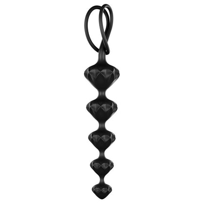 SATISFYER - SET 2 CADENAS ANALES COLOR NEGRO