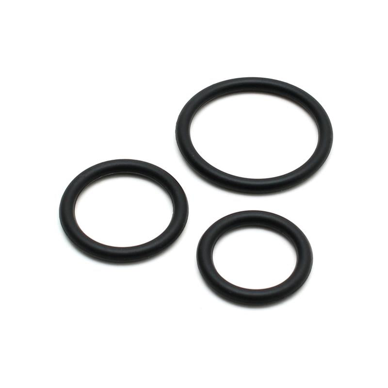 BONDAGE PLAY - SET 3 ANILLOS PARA PENE SILICONA
