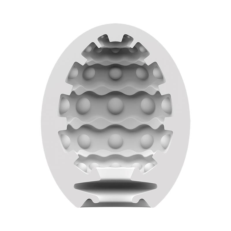 SATISFYER - 3 HUEVOS MASTURBADORES BUBBLE