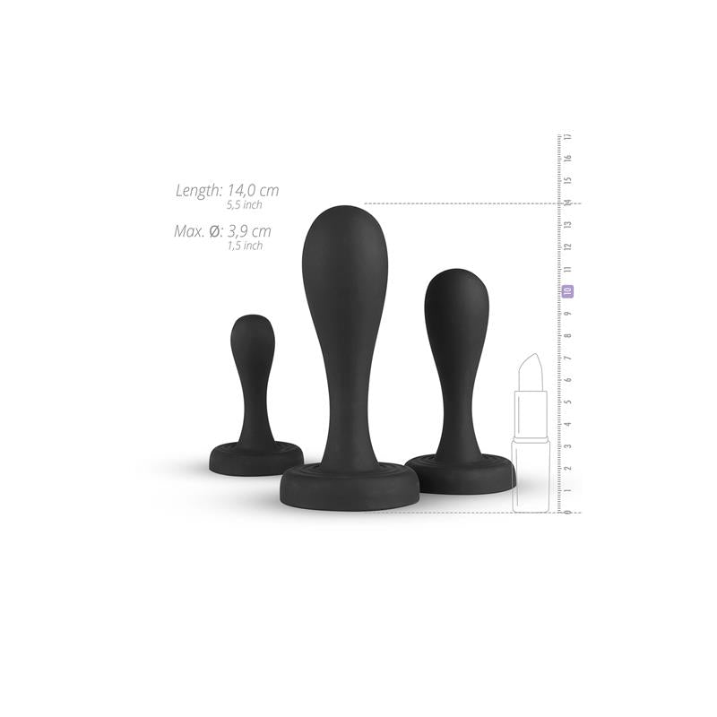 BUTTR - SET 3 PLUGS ANALES ANAL ADVENTURES
