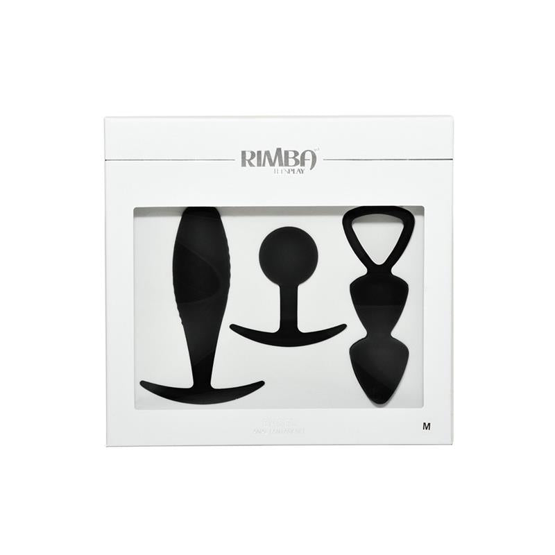 RIMBA TOYS - SET 3 PLUGS ANALES TALLA M BASEL