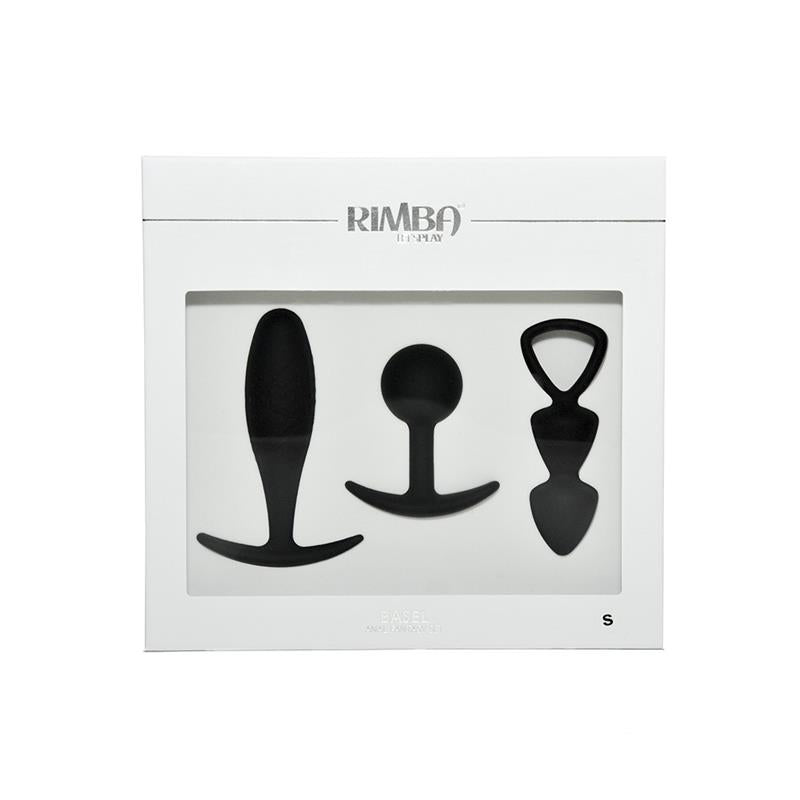RIMBA TOYS - SET 3 PLUGS ANALES TALLA S BASEL