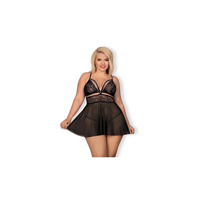 OBSESSIVE - SET BABYDOLL Y TANGA