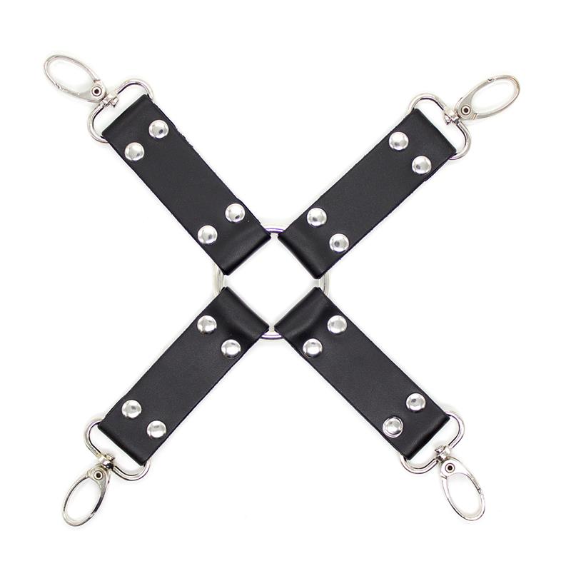 INTOYOU BDSM LINE - SET BONDAGE 11 PIEZAS NEGRO