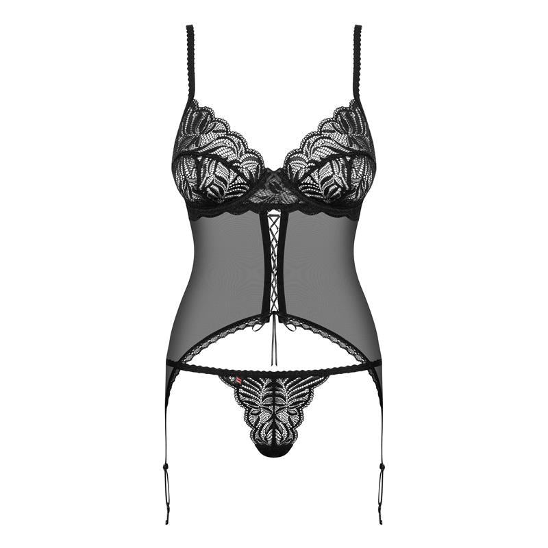 OBSESSIVE - SET CON LIGUERO CONTICA TALLA L/XL
