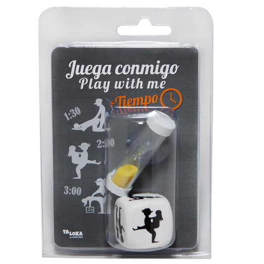 TALOKA - SET DADO DE POSTURAS Y RELOJ DE ARENA