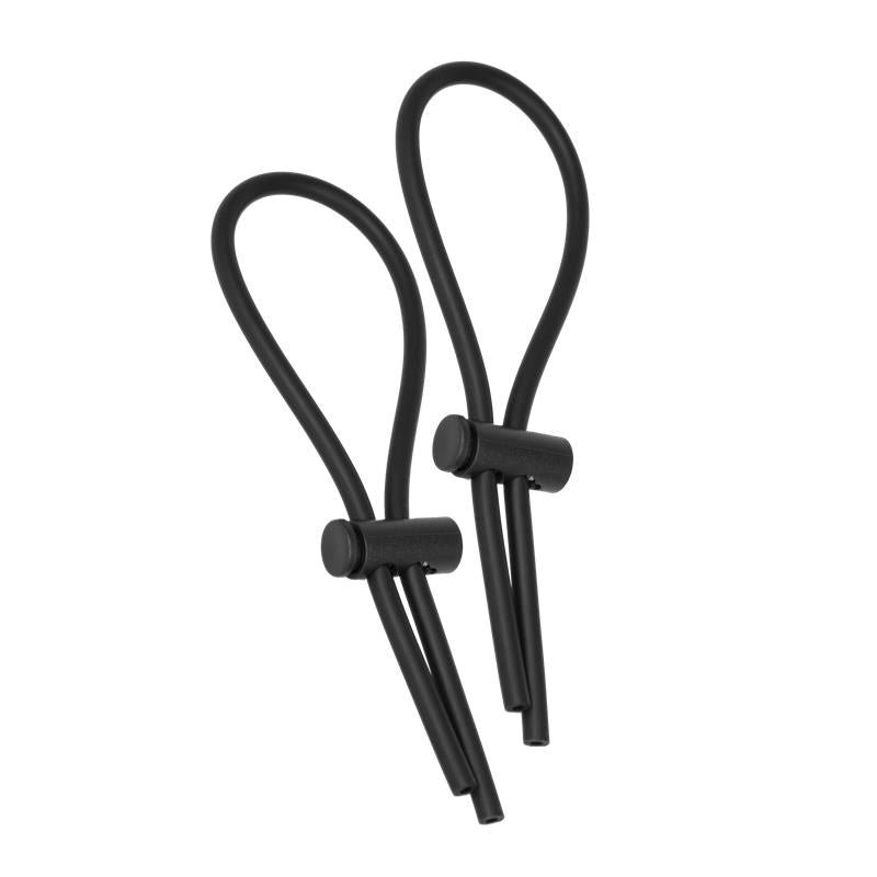 ELECTRASTIM - SET DE 2 ANILLOS PARA EL PENE AJUSTABLES