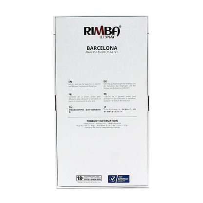 RIMBA TOYS - SET DE 2 JUGUETES ANALES BARCELONA NEGRO