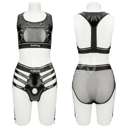 LOVETOY - SET DE 2 PIEZAS REBELLION REIGN ICONIC HARNESS