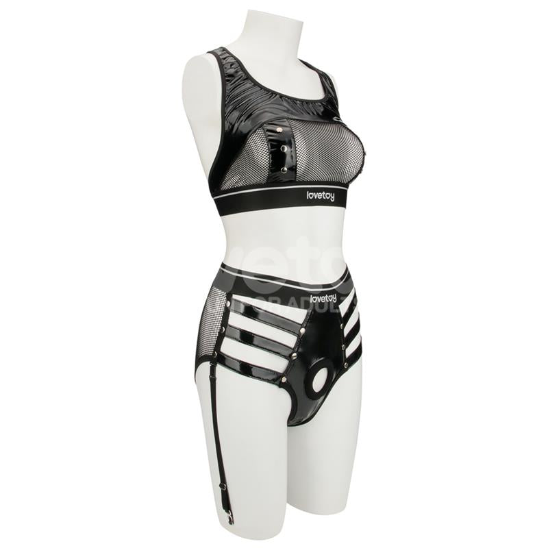 LOVETOY - SET DE 2 PIEZAS REBELLION REIGN ICONIC HARNESS