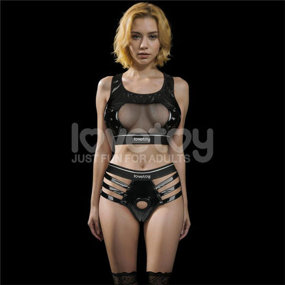 LOVETOY - SET DE 2 PIEZAS REBELLION REIGN ICONIC HARNESS