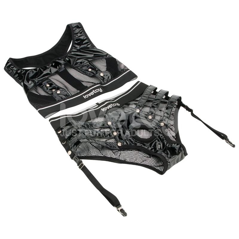 LOVETOY - SET DE 2 PIEZAS REBELLION REIGN ICONIC HARNESS