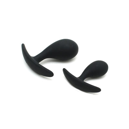 RIMBA - SET DE 2 PLUGS ANATÓMICOS COPENHAGEN NEGRO