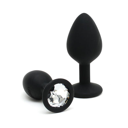 RIMBA TOYS - SET DE 2 PLUGS CON JOYA BERLIN NEGRO
