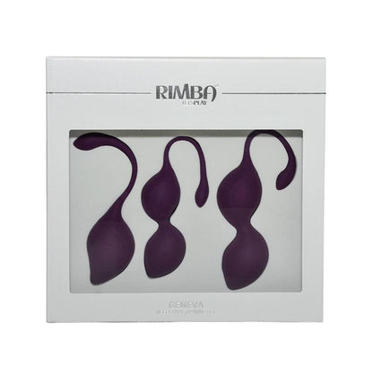 RIMBA TOYS - SET DE 3 BOLAS KEGEL GENEVA PURPURA
