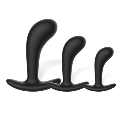 LATETOBED - SET DE 3 MASAJEADORES PROSTÁTICOS