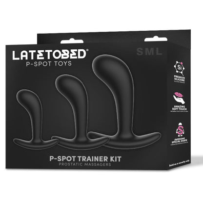 LATETOBED - SET DE 3 MASAJEADORES PROSTÁTICOS
