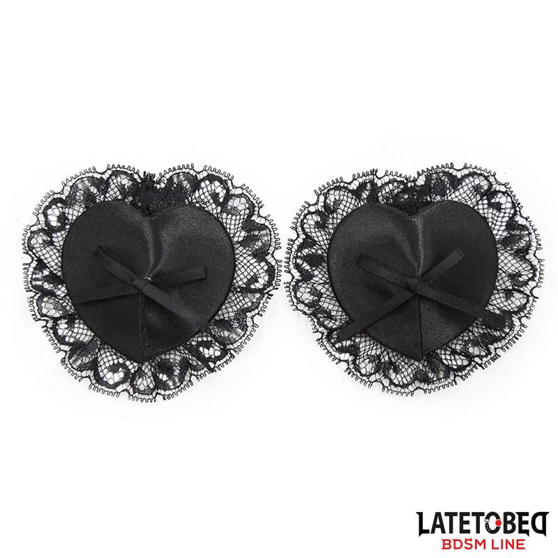 LATETOBED BDSM LINE - SET DE 3 PIEZAS DE BONDAGE ANTIFAZ, ESPOSAS Y PEZONERAS
