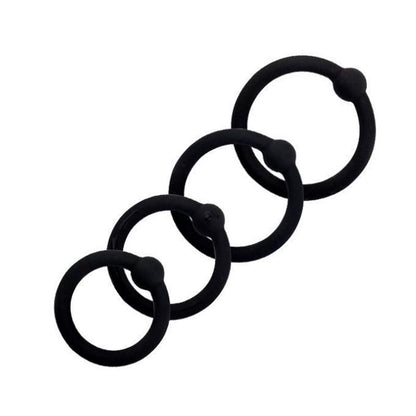 BEAST RINGS - SET DE 7 ANILLOS PARA EL PENE SILICONA SÓLIDA