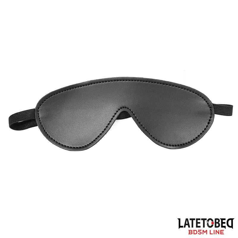 LATETOBED BDSM LINE - SET DE 7 PIEZAS DE BONDAGE NEGRO