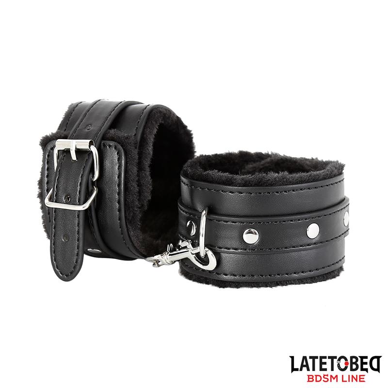 LATETOBED BDSM LINE - SET DE 7 PIEZAS DE BONDAGE NEGRO