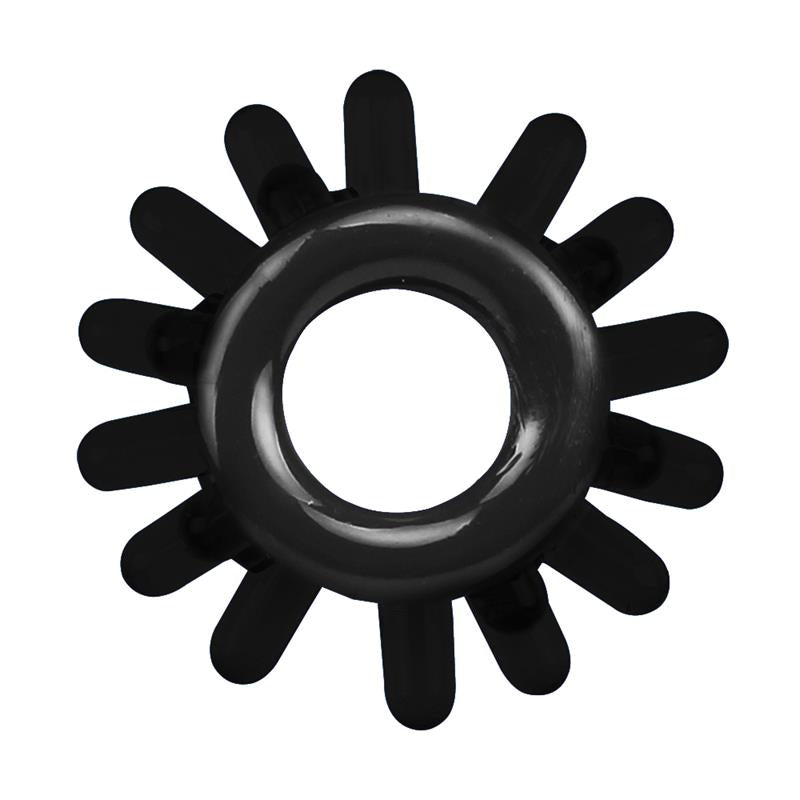 CHISA - SET DE ANILLOS PARA EL PENE NEGRO