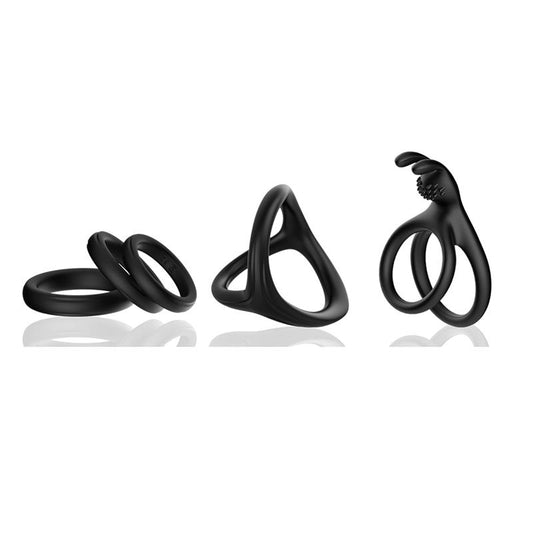 URBAN SKY - SET DE ANILLOS PARA EL PENE