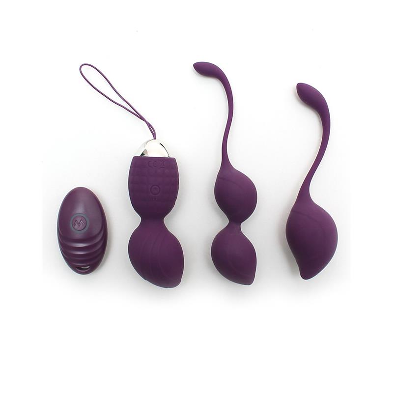 RIMBA TOYS - SET DE BOLAS KEGEL RIMINI PURPURA